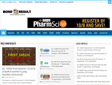 Tablet Screenshot of bondresult.com